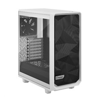 FRACTAL DESIGN skříň Meshify 2 Compact White TG Clear Tint, USB 3.1 Type-C, 2x USB 3.0, bez zdroje, mATX