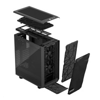 FRACTAL DESIGN skříň Meshify 2 Gray TG Light Tint, USB 3.1 Type-C, 2x USB 3.0, bez zdroje, E-ATX