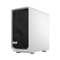 FRACTAL DESIGN skříň Meshify 2 Mini White TG Clear Tint, USB 3.1 Type-C, 2x USB 3.0, bez zdroje, mATX