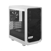 FRACTAL DESIGN skříň Meshify 2 Mini White TG Clear Tint, USB 3.1 Type-C, 2x USB 3.0, bez zdroje, mATX