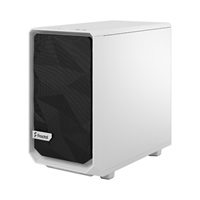 FRACTAL DESIGN skříň Meshify 2 Nano White TG Clear Tint, USB 3.1 Type-C, 2x USB 3.0, bez zdroje, miniITX