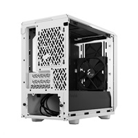 FRACTAL DESIGN skříň Meshify 2 Nano White TG Clear Tint, USB 3.1 Type-C, 2x USB 3.0, bez zdroje, miniITX
