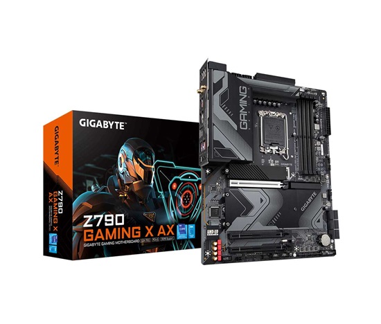 GIGABYTE MB Sc LGA1700 Z790 GAMING X AX, Intel Z790, 4xDDR5, 1xDP, 1xHDMI, WI-FI