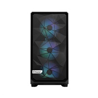FRACTAL DESIGN skříň Meshify 2 RGB Black TG Light Tint, USB 3.1 Type-C, 2x USB 3.0, bez zdroje, E-ATX