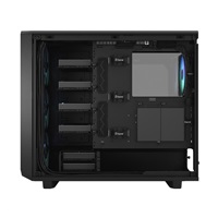 FRACTAL DESIGN skříň Meshify 2 RGB Black TG Light Tint, USB 3.1 Type-C, 2x USB 3.0, bez zdroje, E-ATX