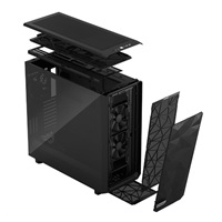 FRACTAL DESIGN skříň Meshify 2 XL Black TG Light Tint, USB 3.1 Type-C, 2x USB 3.0, bez zdroje, E-ATX