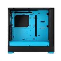 FRACTAL DESIGN skříň Pop Air RGB Cyan Core TG Clear Tint, 2x USB 3.0, bez zdroje, ATX
