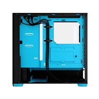 FRACTAL DESIGN skříň Pop Air RGB Cyan Core TG Clear Tint, 2x USB 3.0, bez zdroje, ATX
