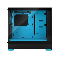 FRACTAL DESIGN skříň Pop Air RGB Cyan Core TG Clear Tint, 2x USB 3.0, bez zdroje, ATX