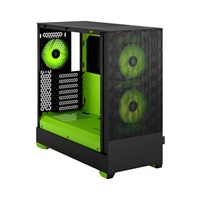 FRACTAL DESIGN skříň Pop Air RGB Green Core TG Clear Tint, 2x USB 3.0, bez zdroje, ATX