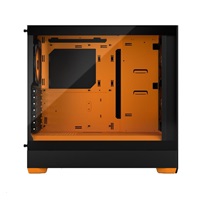 FRACTAL DESIGN skříň Pop Air RGB Orange Core TG Clear Tint, 2x USB 3.0, bez zdroje, ATX
