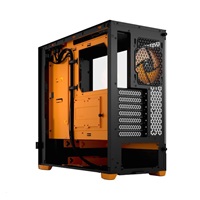 FRACTAL DESIGN skříň Pop Air RGB Orange Core TG Clear Tint, 2x USB 3.0, bez zdroje, ATX