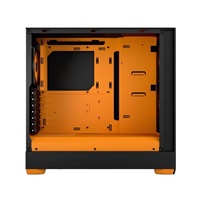 FRACTAL DESIGN skříň Pop Air RGB Orange Core TG Clear Tint, 2x USB 3.0, bez zdroje, ATX