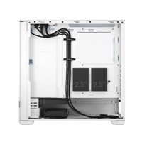 FRACTAL DESIGN skříň Pop Air RGB White TG Clear Tint, 2x USB 3.0, bez zdroje, ATX