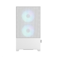 FRACTAL DESIGN skříň Pop Mini Air RGB White TG Clear Tint, 2x USB 3.0, bez zdroje, mATX