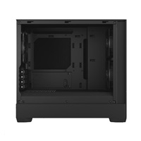 FRACTAL DESIGN skříň Pop Mini Silent Black Solid, 2x USB 3.0, bez zdroje, mATX