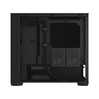 FRACTAL DESIGN skříň Pop Mini Silent Black Solid, 2x USB 3.0, bez zdroje, mATX