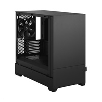 FRACTAL DESIGN skříň Pop Mini Silent Black TG Clear Tint, 2x USB 3.0, bez zdroje, mATX