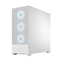 FRACTAL DESIGN skříň Pop XL Air RGB White TG Clear Tint, 2x USB 3.0, bez zdroje, E-ATX