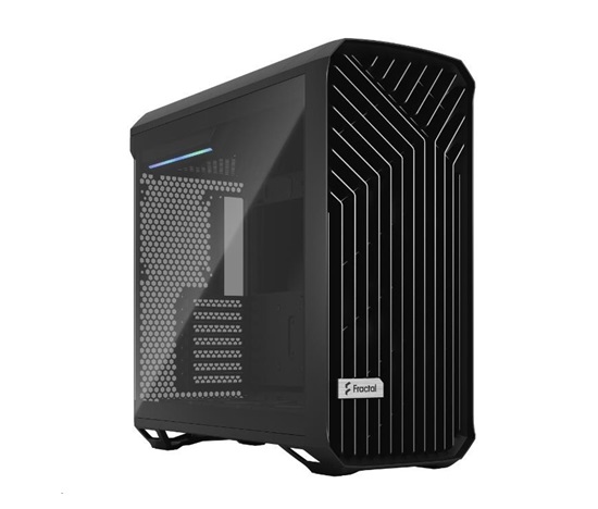 FRACTAL DESIGN skříň Torrent Black TG Light Tint, USB 3.1 Type-C, 2x USB 3.0, bez zdroje, E-ATX