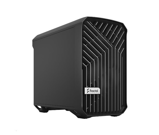 FRACTAL DESIGN skříň Torrent Nano Black Solid, USB 3.1 Type-C, 2x USB 3.0, bez zdroje, mITX