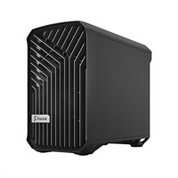 FRACTAL DESIGN skříň Torrent Nano Black Solid, USB 3.1 Type-C, 2x USB 3.0, bez zdroje, mITX