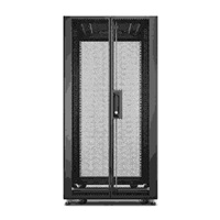 APC Easy Rack 600mm/24U/1200mm, with Roof, Side panel, castors, feet and 4 Brackets, No Bottom, black