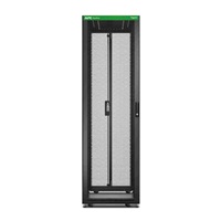 APC Easy Rack 600mm/42U/1000mm, with Roof, Side panel, castors, feet and 4 Brackets, No Bottom, black