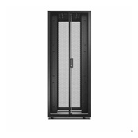 APC Easy Rack 800mm/42U/1000mm,with Roof, Side panel, castors, feet and 4 Brackets, No Bottom, black