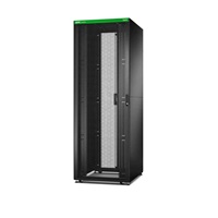 APC Easy Rack 800mm/48U/1000mm,with Roof, Side panel, castors, feet and 4 Brackets, No Bottom, black