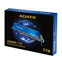 ADATA SSD 1TB LEGEND 710 PCIe Gen3x4 M.2 2280 (R:2400/ W:1800MB/s)