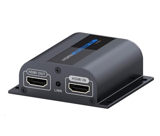 PremiumCord HDMI extender na 50m přes jeden kabel Cat6/6a/7, lokální HDMI výstup