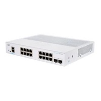 Cisco switch CBS350-16T-2G-EU (16xGbE,2xSFP,fanless) - REFRESH