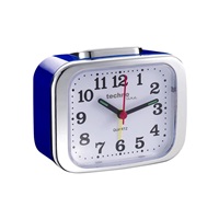 TechnoLine Modell XL analogový budík, modrý