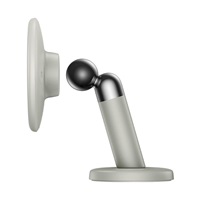 Baseus C01 magnetický držák do auta (na palubní desku), krémově bílá