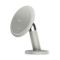 Baseus C01 magnetický držák do auta (na palubní desku), krémově bílá