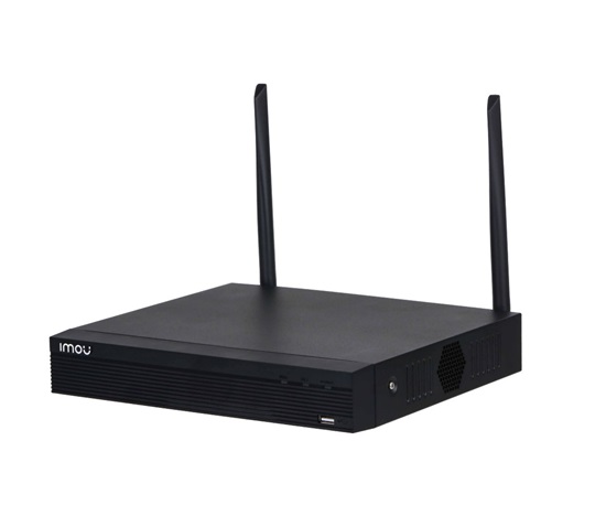 IMOU NVR1104HS-W-S2, bezdrátové CCTV úložiště, 4 kanály, H.265/H.264, 40Mbps, 2 x USB 2.0, 1 x SATA 2.0, 1 x RJ45 Port