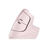 Logitech Lift Vertical Ergonomic Mouse for Business, Pink