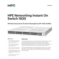 HPE Networking Instant On Switch 48p Gigabit 4p SFP+ 1930 (JL685A)