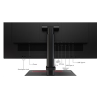 LENOVO LCD T24m-29 - 23.8",IPS,matný,16:9,1920x1080,178/178,6ms,250cd/m2,1000:1,DP,HDMI,USB-C,RJ-45,4xUSB,Vesa,Pivot