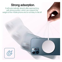 1stCOOL bezdrátová QI nabíječka 15W, přenosná, magnetická, MagSafe kompatibilní, bílá