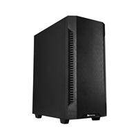 CHIEFTEC skříň AS-01B-OP, mini-ITX, Black, bez zdroje