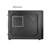 CHIEFTEC skříň UC-03B-OP, mini-ITX, Black, bez zdroje