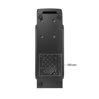 CHIEFTEC skříň UC-03B-OP, mini-ITX, Black, bez zdroje