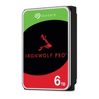 SEAGATE HDD 6TB IRONWOLF PRO (NAS), 3.5", SATAIII, 7200 RPM, Cache 256MB
