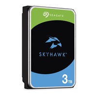 SEAGATE HDD 3TB SKYHAWK, 3.5", SATAIII, 5400 RPM, Cache 256MB