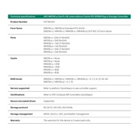 HPE MR216i-p Gen11 16 Internal Lanes/No Cache SPDM PCI Plug-in Storage Controller (raid 0,1,10 only)