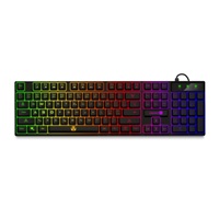 CONNECT IT BATTLE herní combo drátová klávesnice + myš, CZ + SK layout, černá