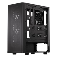 ENDORFY Case Ventum 200 Air, Průhledná bočnice, ATX, 4x120mm, černá