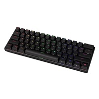 ENDORFY Klávesnice Thock Compact Wireless Brown, Mechanická, Bezdrátová, ARGB, černá